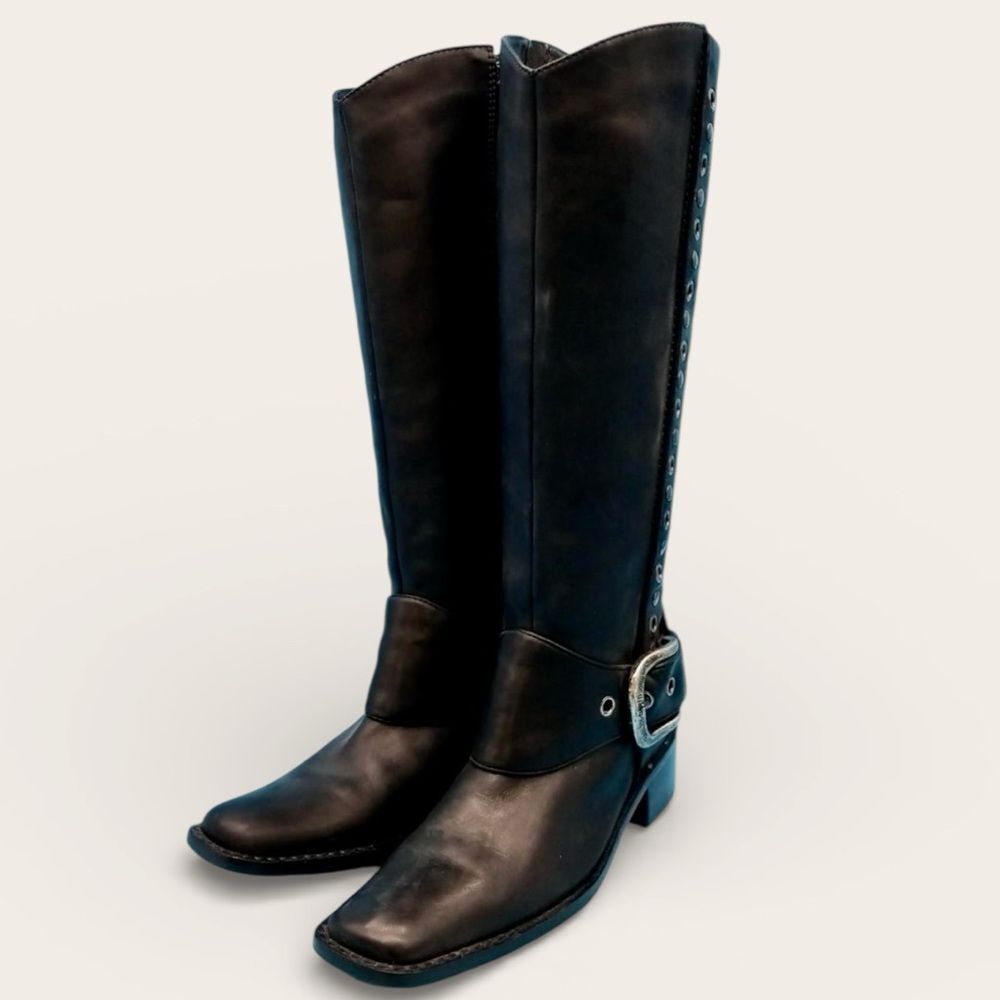 Harley-Davidson Tahoe Leather Harness Boots • Women’s 6 (UK 4 / EU 37)